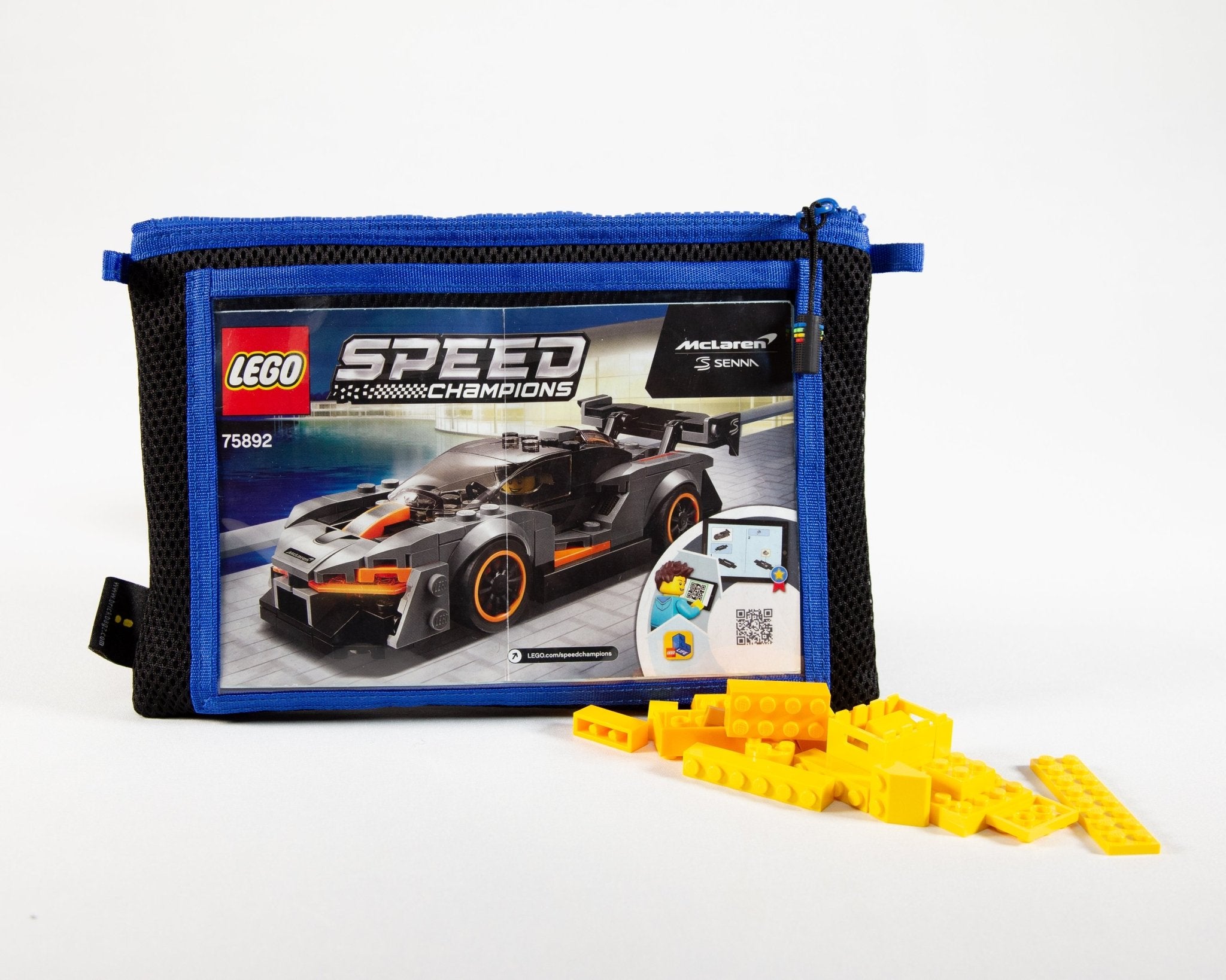 Eco-friendly brick storage solution for toy organization