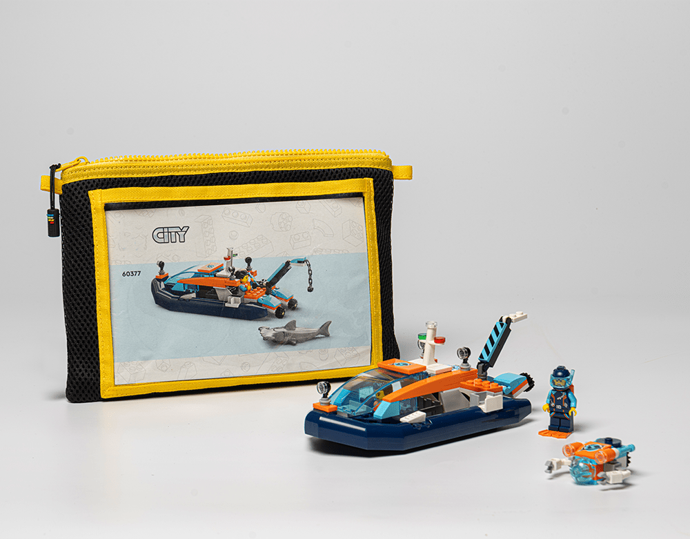 Large sustainable brick storage solution for bigger LEGO Creator and Technic sets